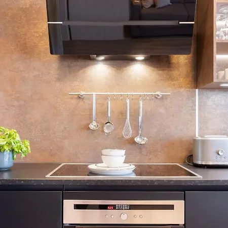 Daire City-appartment Schick, Einzelgarage Inkl *