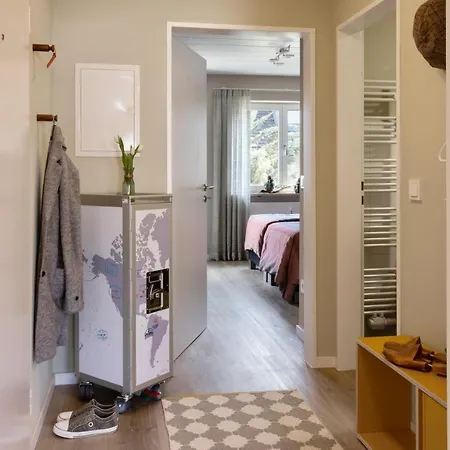 Daire City-appartment Schick, Einzelgarage Inkl